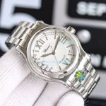 Best Replica Chopard Happy Diamonds Watch Solid Stainless Steel Case White Face